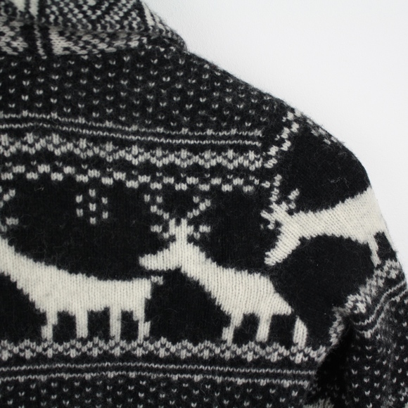 Telluride, Lambswool Blend Open Cardigan, Sz Small - Picture 6 of 6